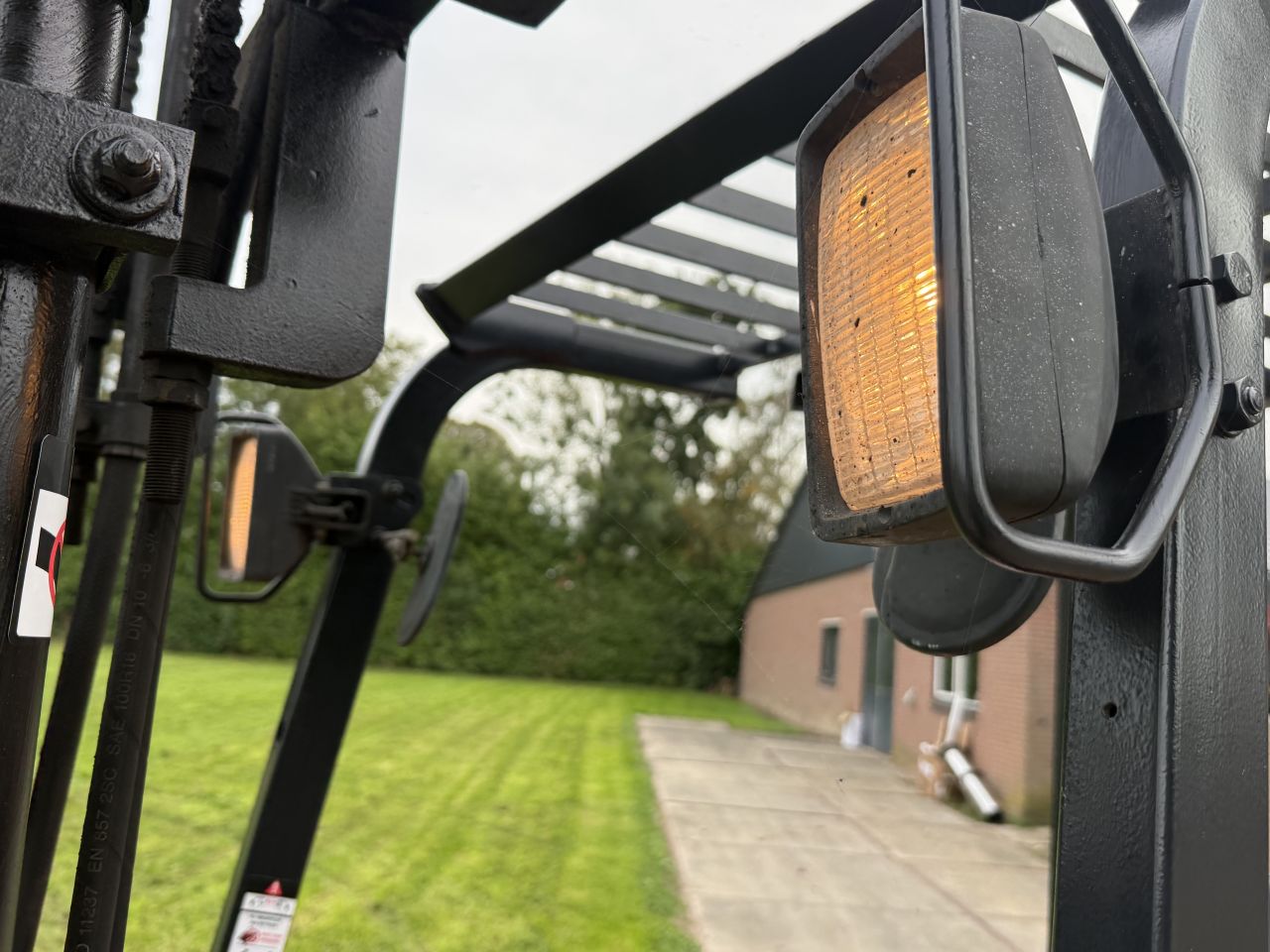 Doosan 1800KG elektrisch 3-delig freelift Sideshift gekeurd