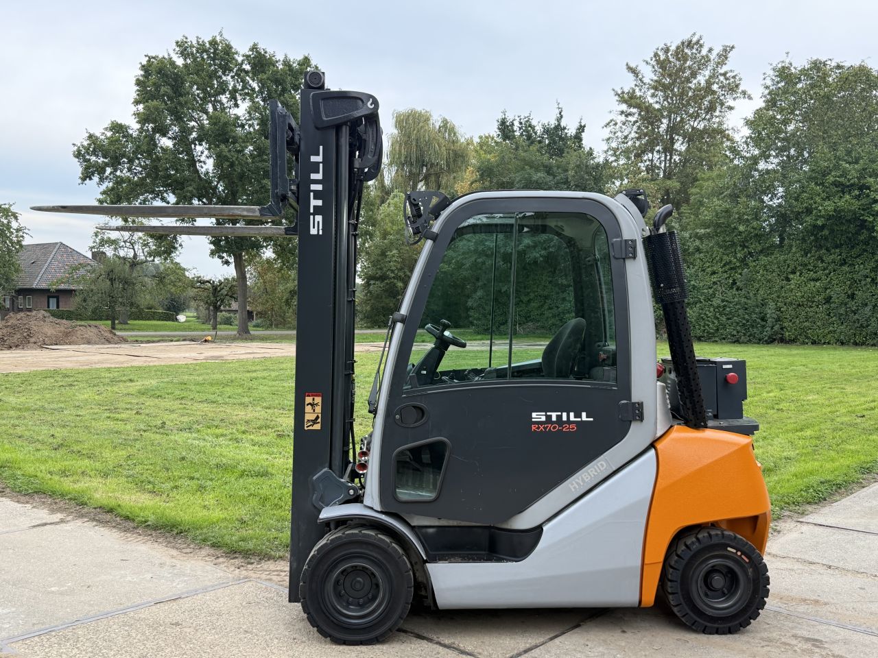 Still 2.5 tonner diesel 3-delig freelift Sideshift BJ2017