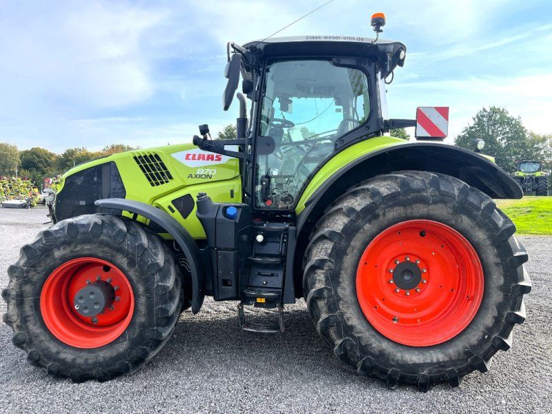 Claas AXION 870 CMATIC CEBIS, FKH + FZW, RTK