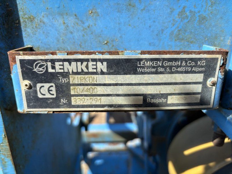 Lemken ZIRKON 10/400