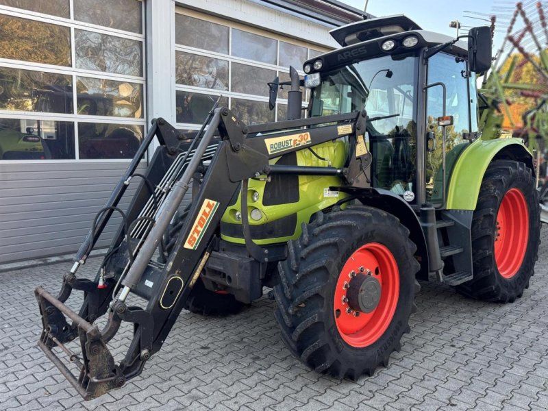 Claas ARES 557 ATZ + Stoll F30 HDPM