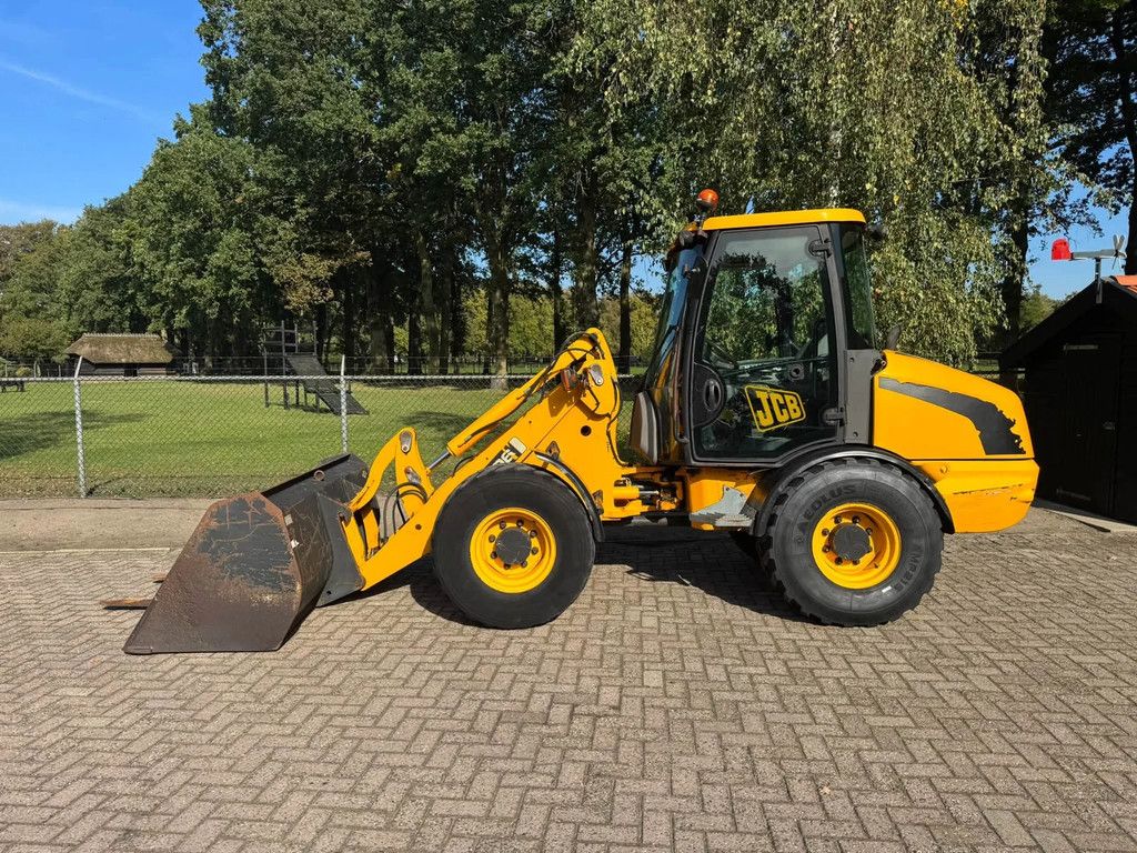 JCB 406 shovel loader + kenteken