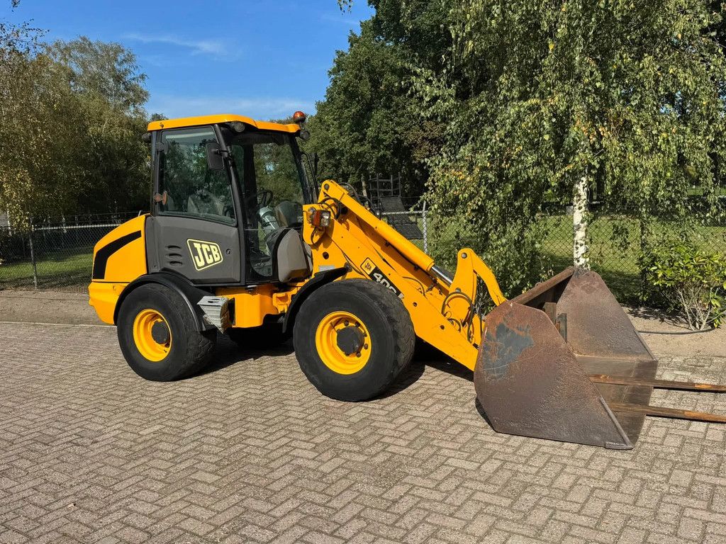 JCB 406 shovel loader + kenteken