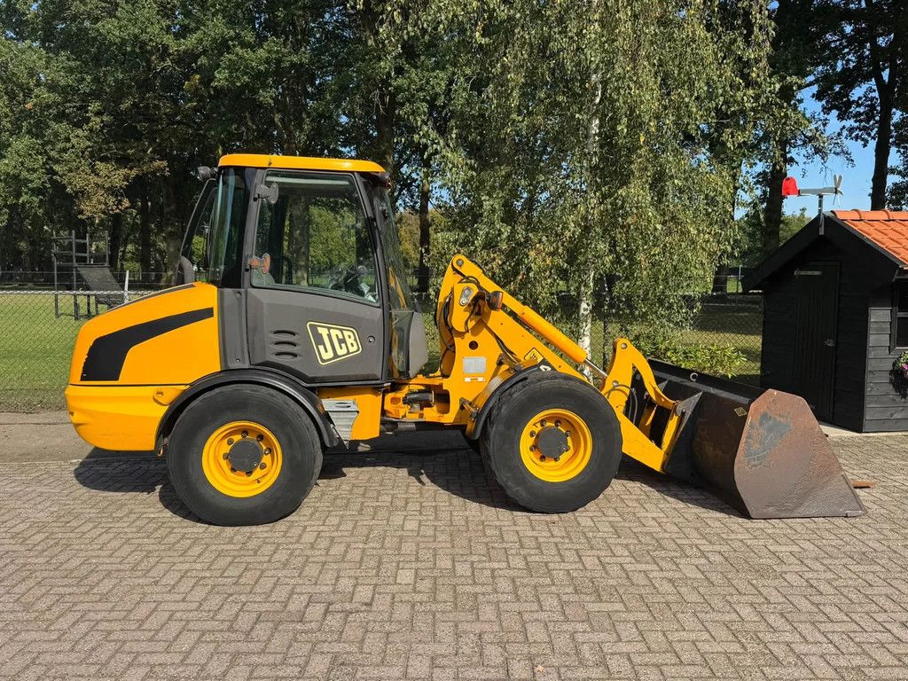 JCB 406 shovel loader + kenteken