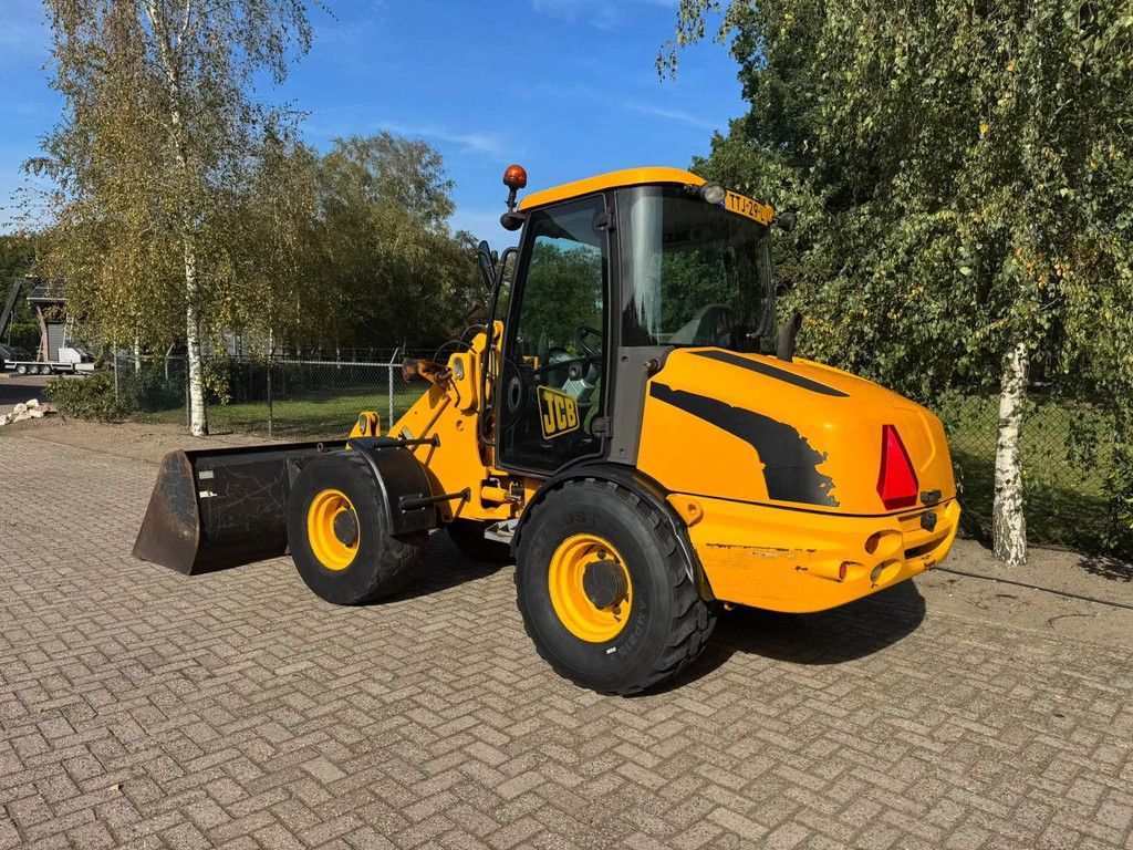 JCB 406 shovel loader + kenteken