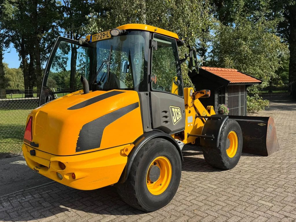 JCB 406 shovel loader + kenteken