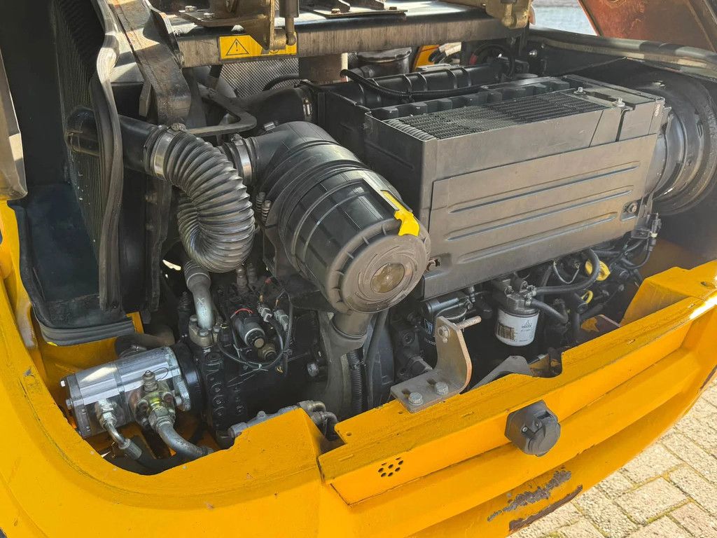 JCB 406 shovel loader + kenteken