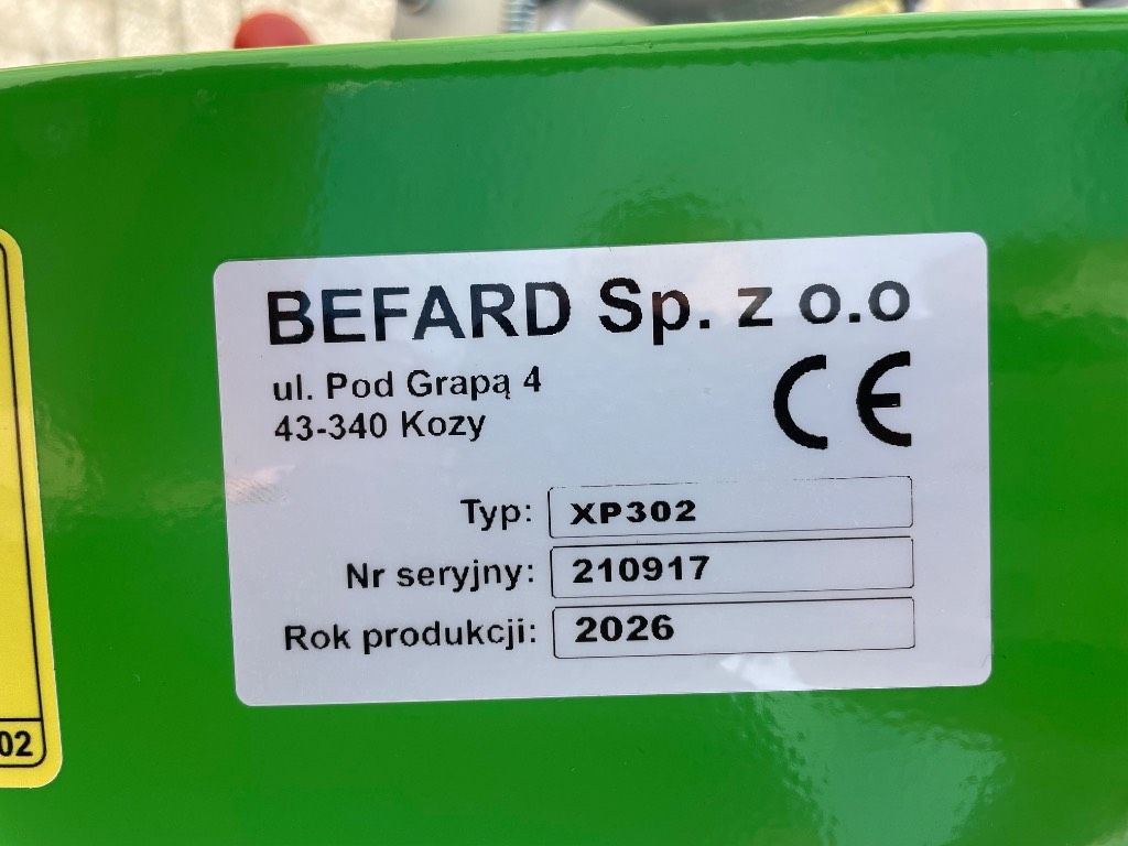 Befard XP 302 vacuumheffer