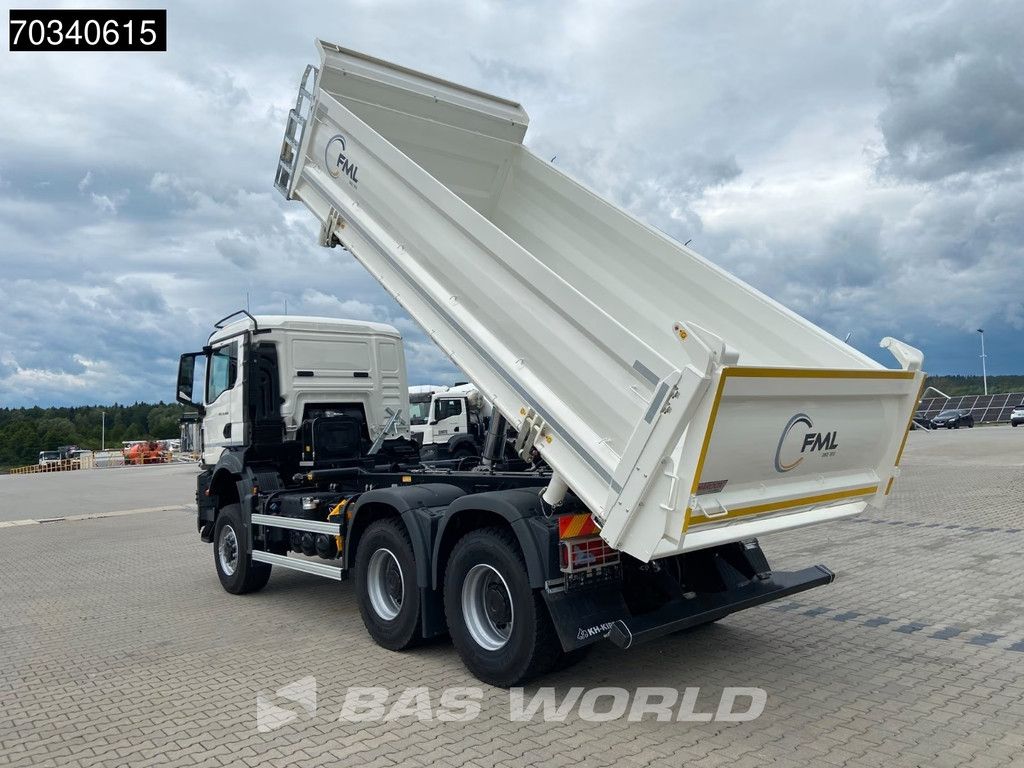MAN TGS 33.480 6X6 NEW! 6X6 Full Steel 3-Side Tipper Euro 6