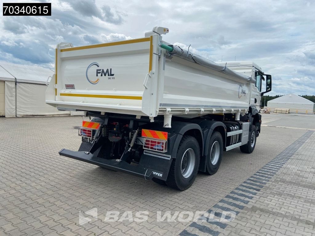 MAN TGS 33.480 6X6 NEW! 6X6 Full Steel 3-Side Tipper Euro 6