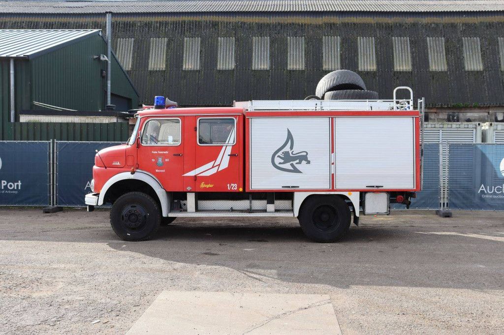 Fire truck Mercedes-Benz LAF1113 B Diesel 169 hp 1980