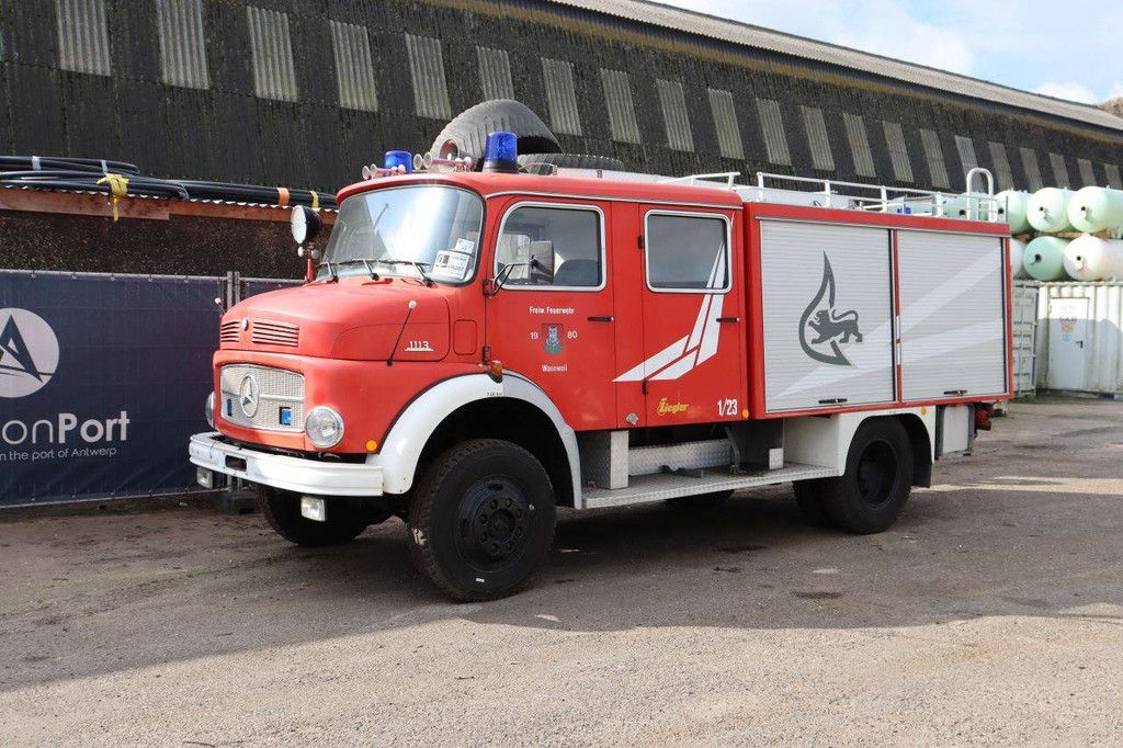 Fire truck Mercedes-Benz LAF1113 B Diesel 169 hp 1980