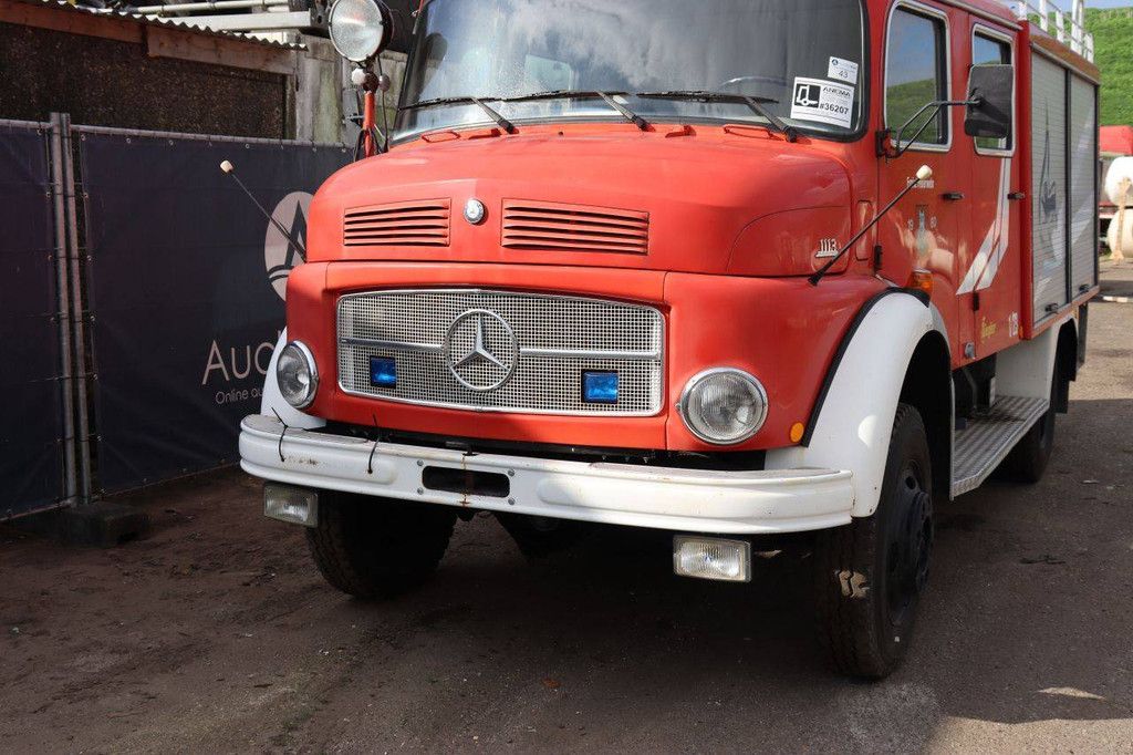 Fire truck Mercedes-Benz LAF1113 B Diesel 169 hp 1980