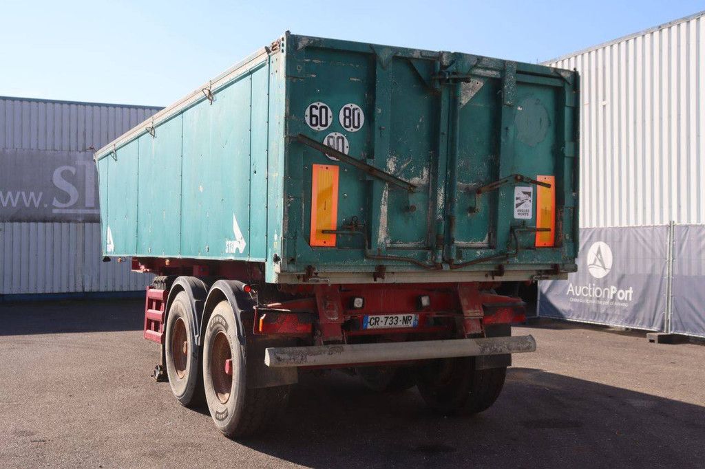 Tipper Semi-trailer Stas S234CX 2008
