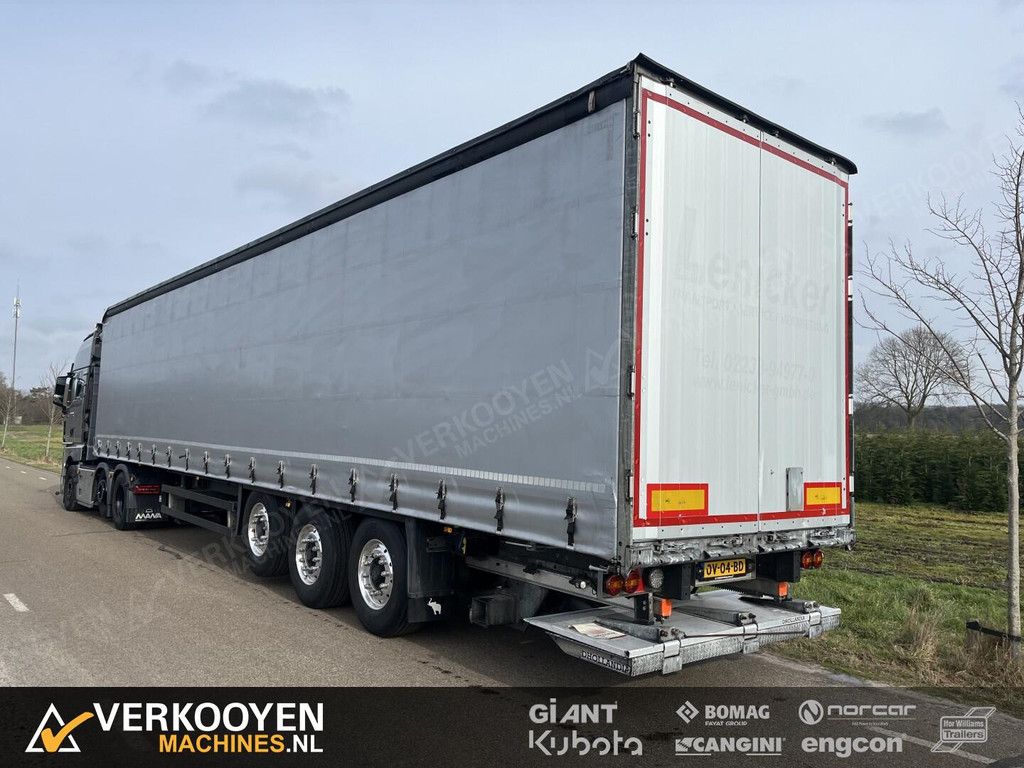 2018 Schmitz Cargobull 3CB 3ST Schuifzeil Oplegger - Liftas - Laadklep - Schuifdak - Alcoa LT587
