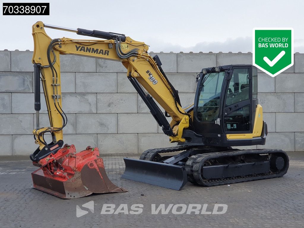 Yanmar SV100 A/C - 3 Buckets