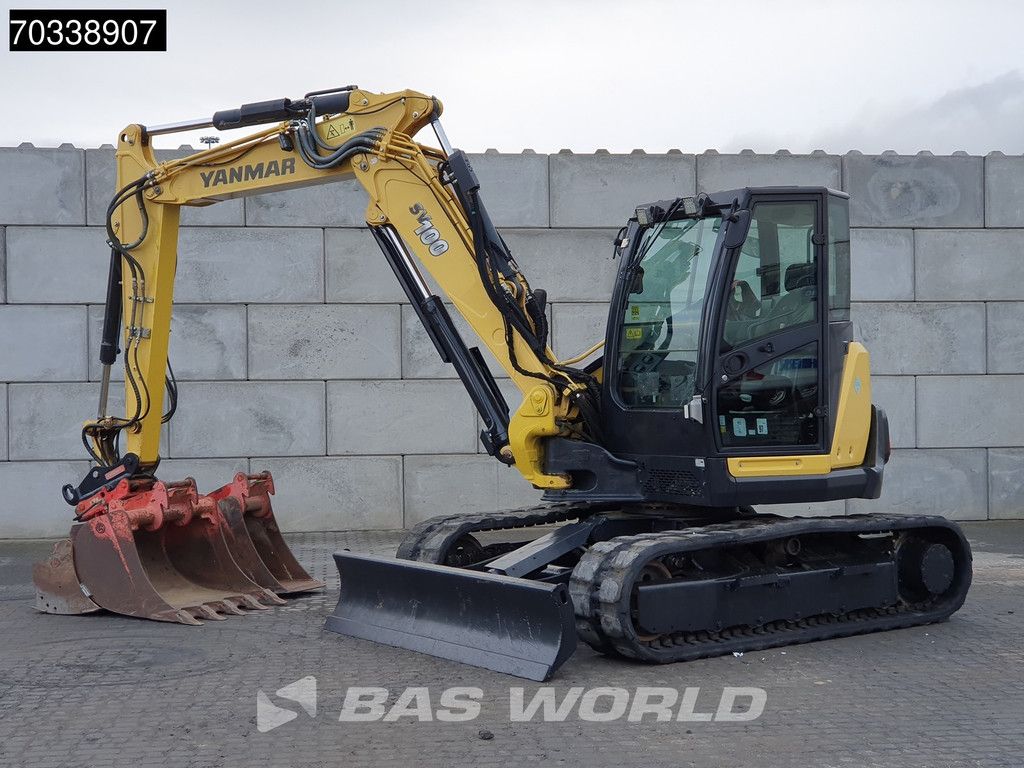 Yanmar SV100 A/C - 3 Buckets