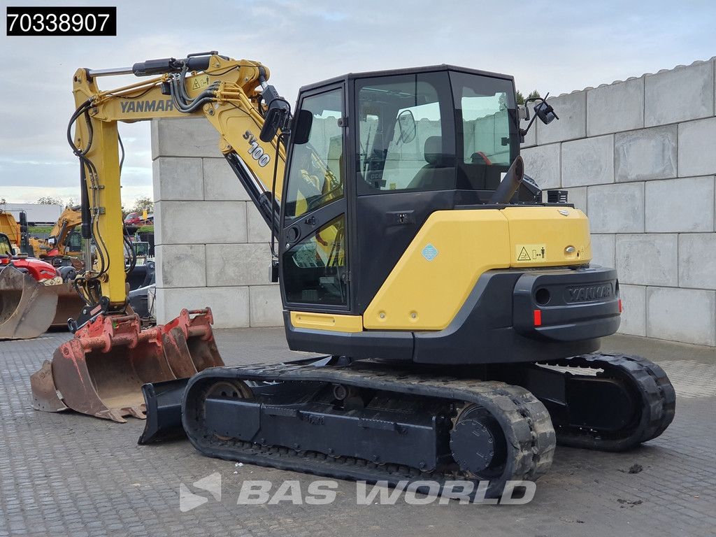 Yanmar SV100 A/C - 3 Buckets