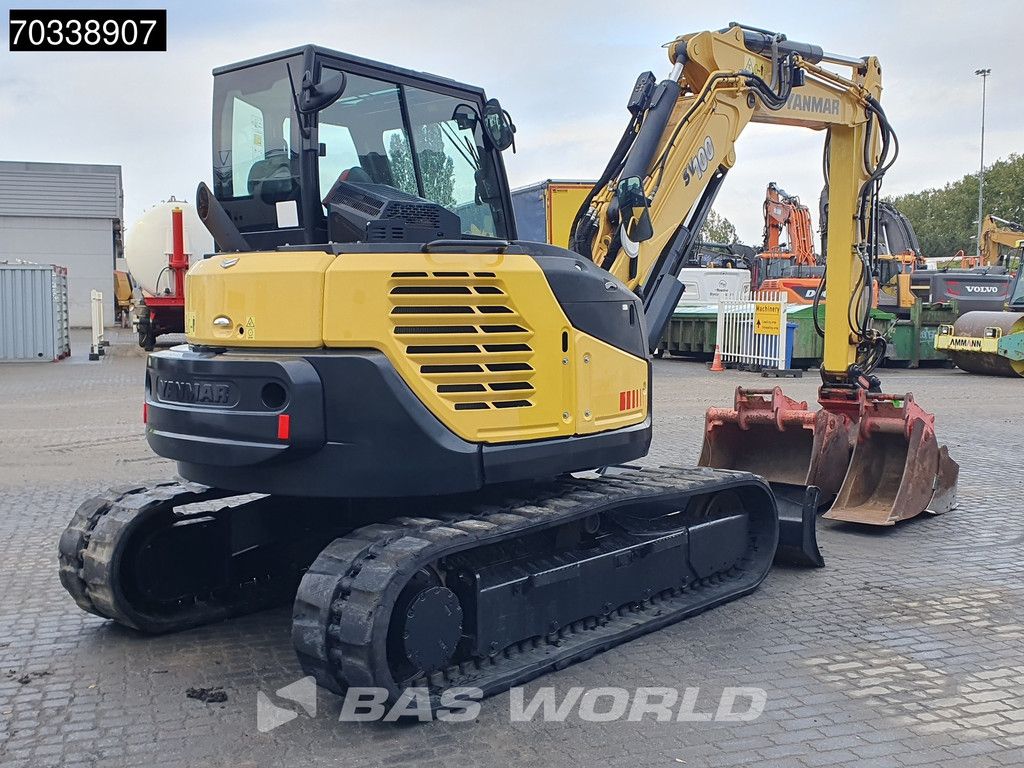 Yanmar SV100 A/C - 3 Buckets