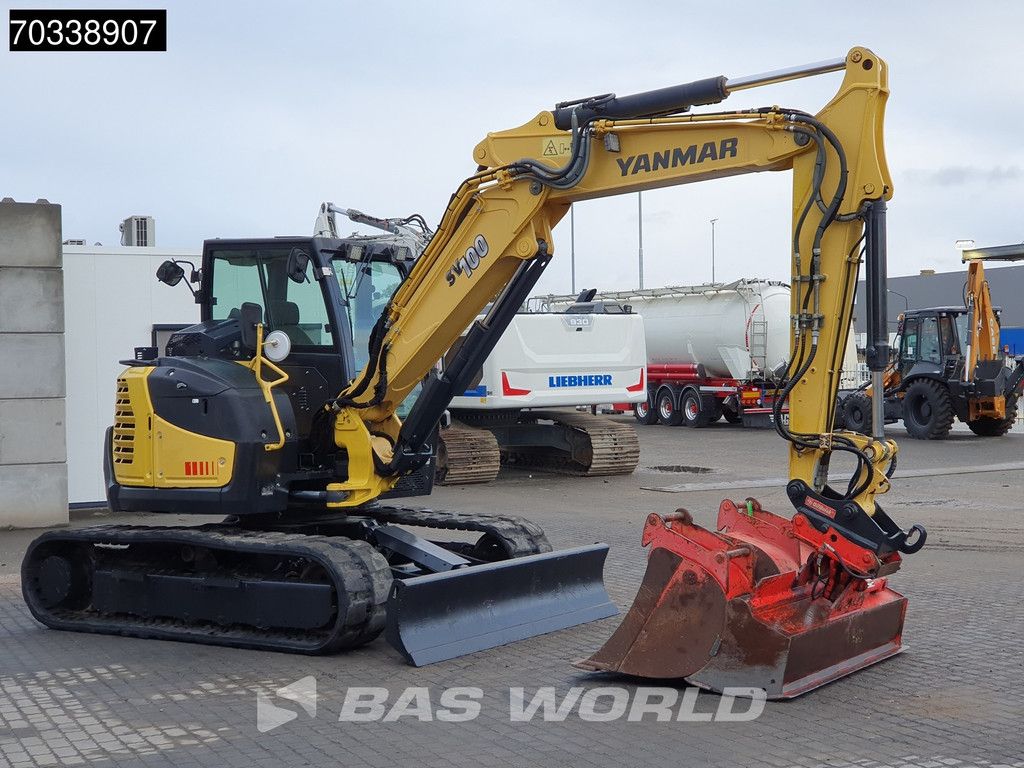 Yanmar SV100 A/C - 3 Buckets