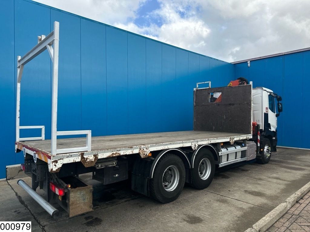 Renault C 380 EURO 6, 6x4 steel suspensio n, Palfinger