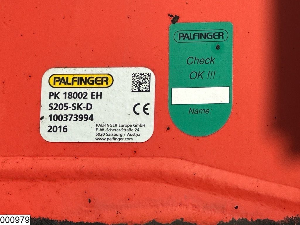 Renault C 380 EURO 6, 6x4 steel suspensio n, Palfinger