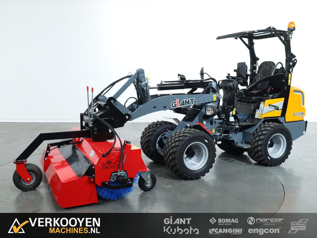 2026 M-Sweep HSTV 600SP 175cm Veegmachine Giant VK11024