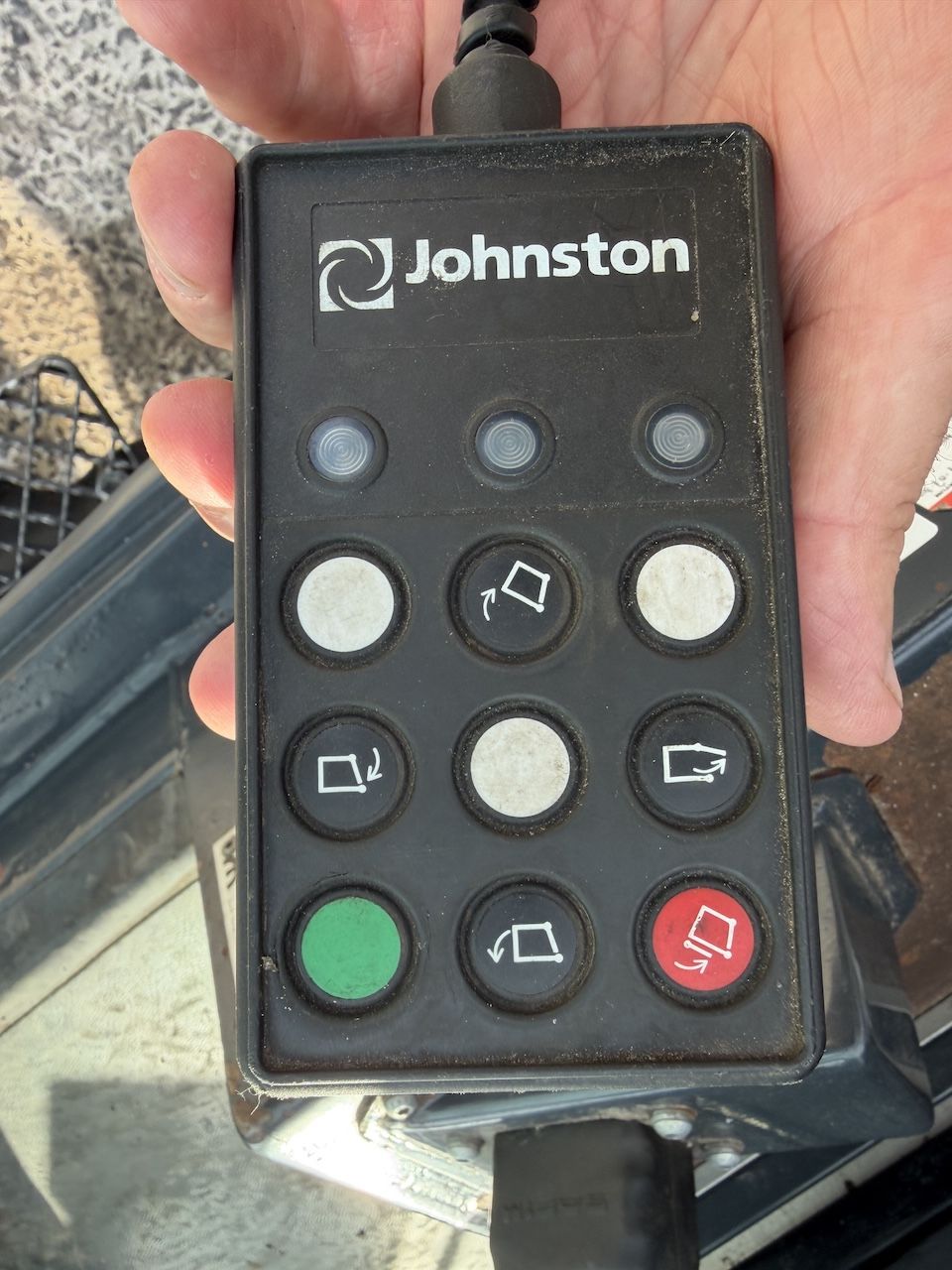 Johnston C401 Veegmachine