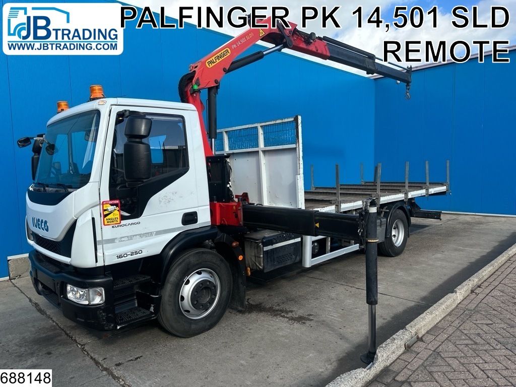 Iveco Eurocargo 160-250 EURO 6, bladvering, Palfinger