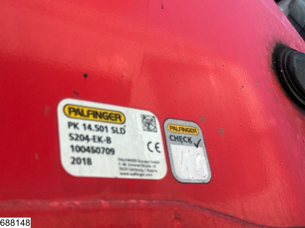 Iveco Eurocargo 160-250 EURO 6, bladvering, Palfinger