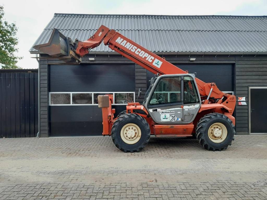Manitou MT 1337 SL T verreiker met bak en vorken