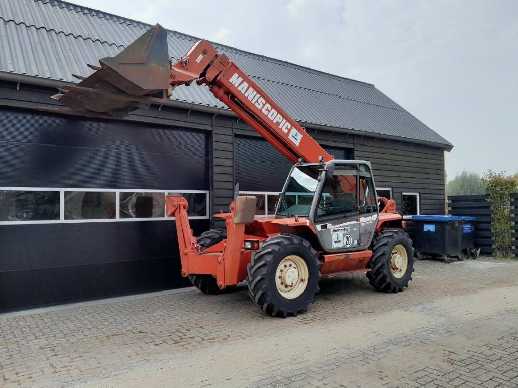 Manitou MT 1337 SL T verreiker met bak en vorken