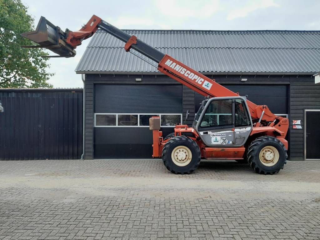 Manitou MT 1337 SL T verreiker met bak en vorken