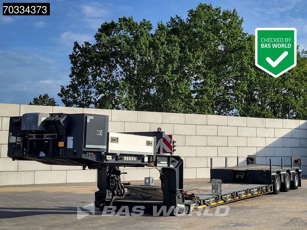 Meusburger MTS-3 3 axles Gooseneck Extendable Steering Axle