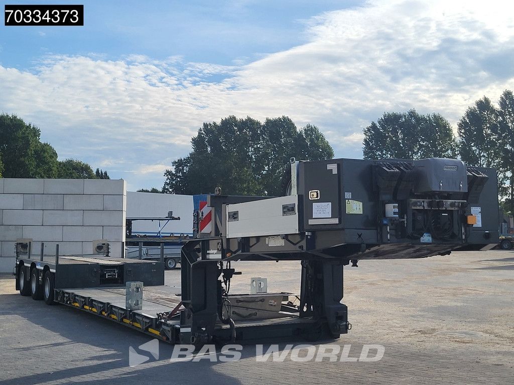 Meusburger MTS-3 3 axles Gooseneck Extendable Steering Axle