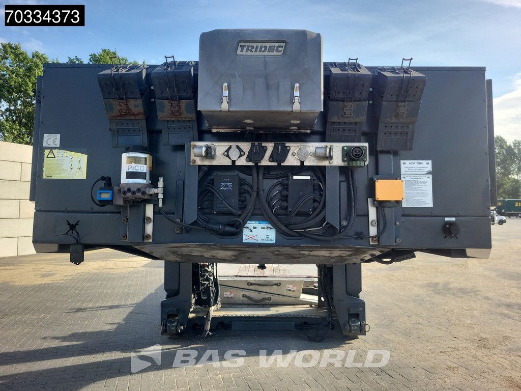 Meusburger MTS-3 3 axles Gooseneck Extendable Steering Axle