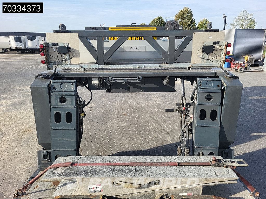 Meusburger MTS-3 3 axles Gooseneck Extendable Steering Axle