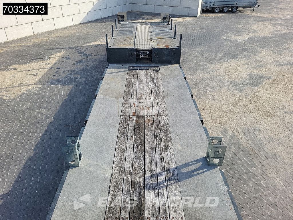 Meusburger MTS-3 3 axles Gooseneck Extendable Steering Axle