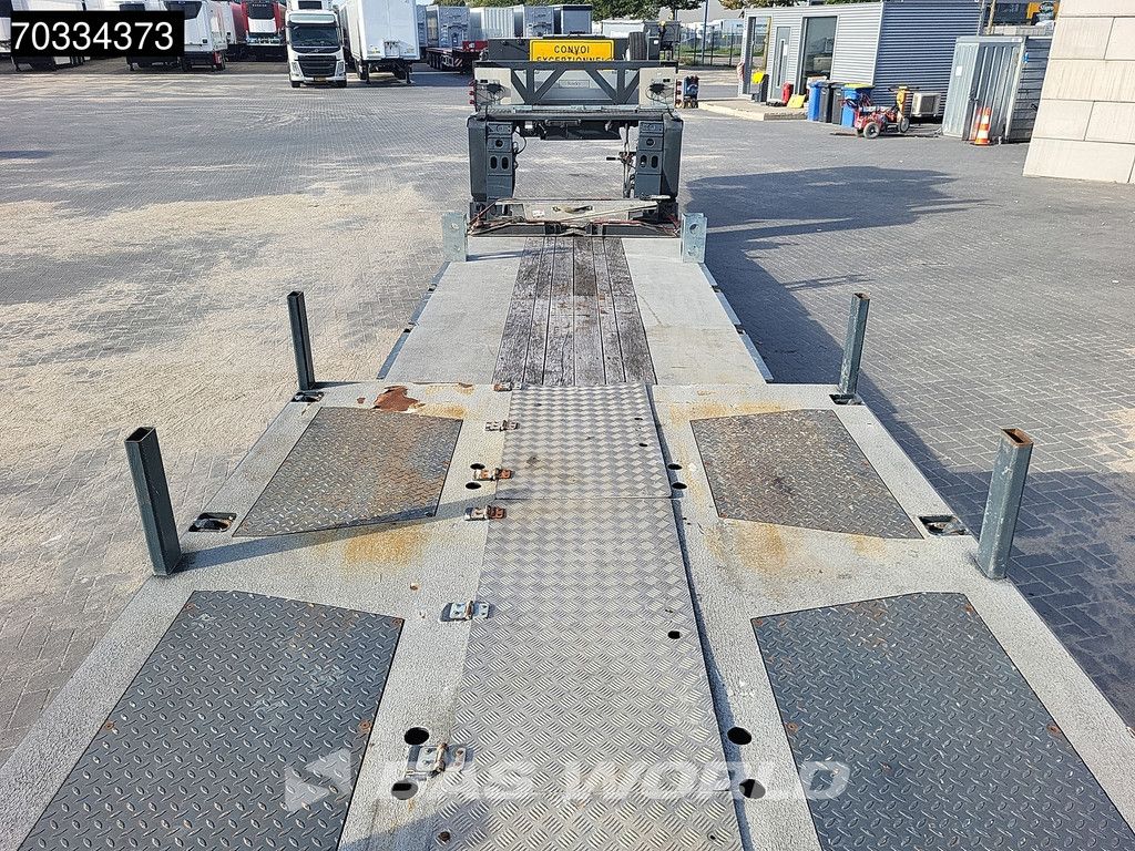Meusburger MTS-3 3 axles Gooseneck Extendable Steering Axle