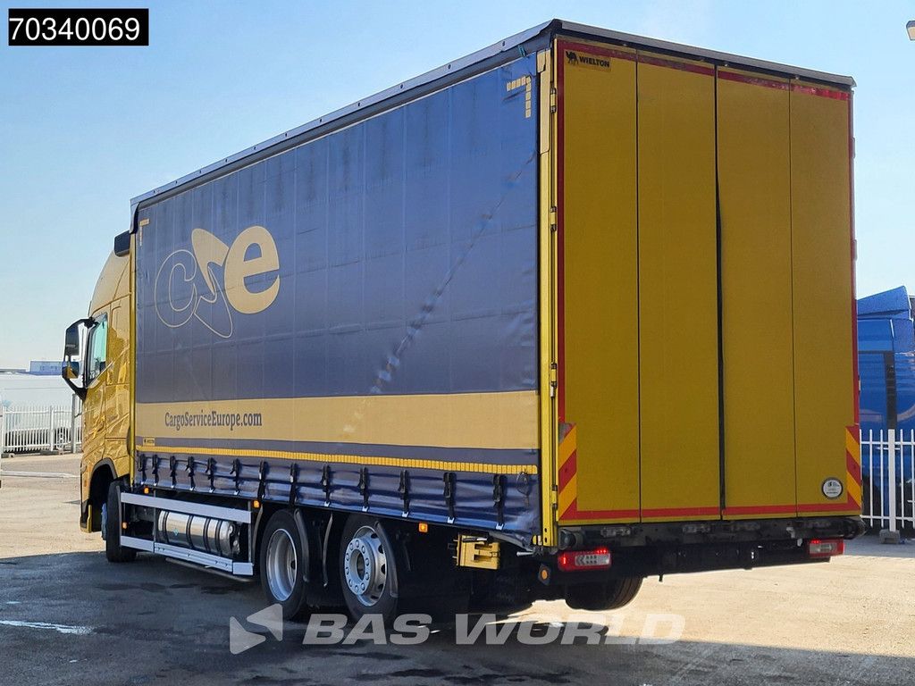 Volvo FH 460 6X2 LNG Engine Curtainsider Sliding roof I-Park Cool VEB+