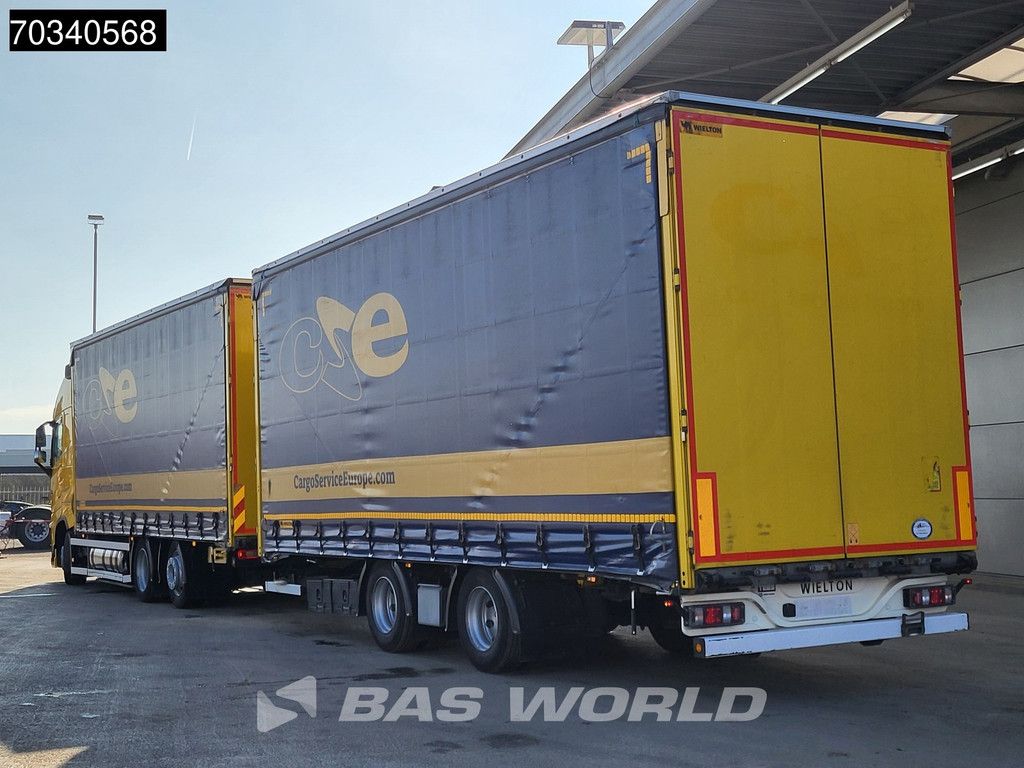 Volvo FH 460 6X2 Combi LNG Engine Curtainsider Sliding roof I-Park Cool VEB+
