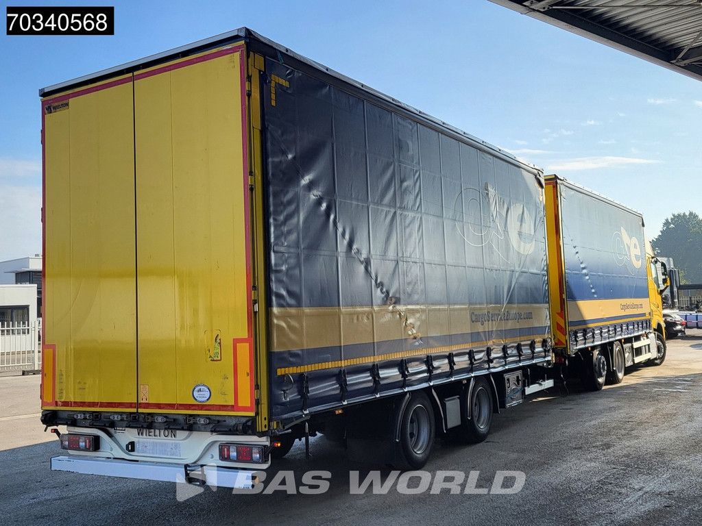 Volvo FH 460 6X2 Combi LNG Engine Curtainsider Sliding roof I-Park Cool VEB+