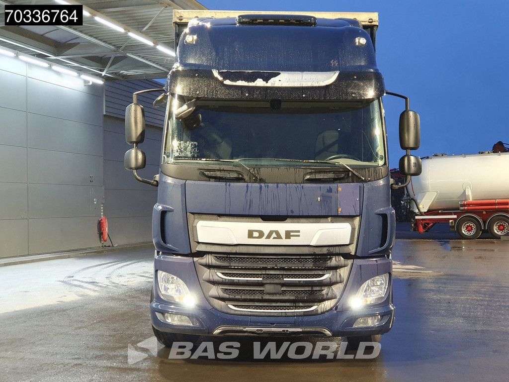 DAF CF CF 370 4X2 20.5tonner curtainsider sliding roof 1500kg tailgate ACC Euro 6