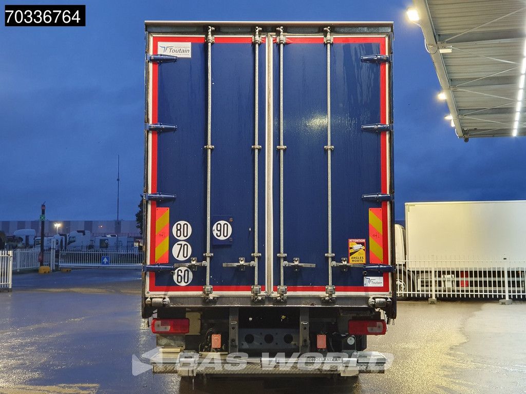 DAF CF CF 370 4X2 20.5tonner curtainsider sliding roof 1500kg tailgate ACC Euro 6
