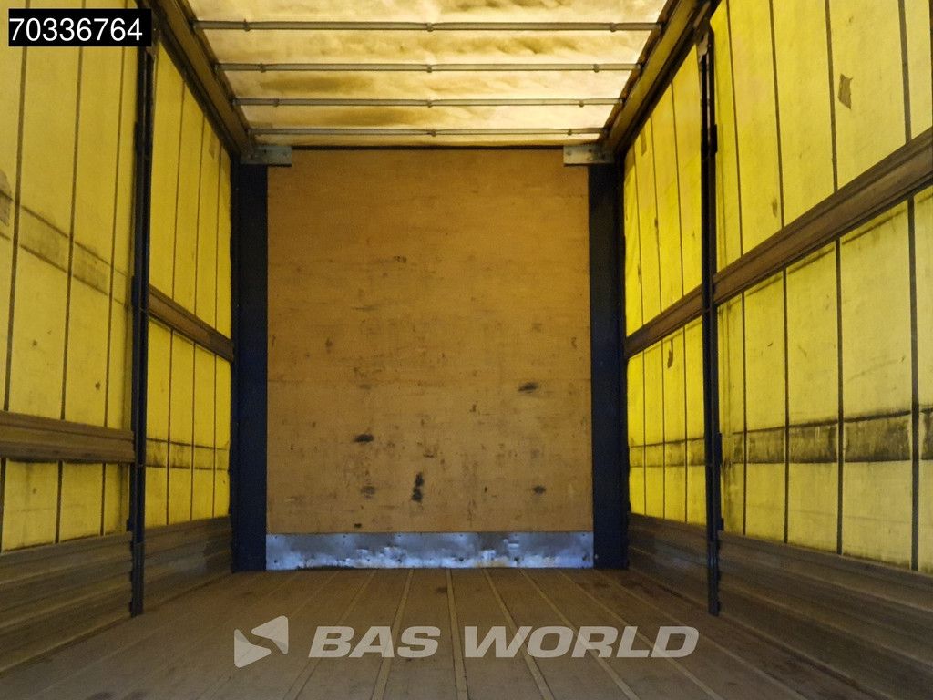 DAF CF CF 370 4X2 20.5tonner curtainsider sliding roof 1500kg tailgate ACC Euro 6
