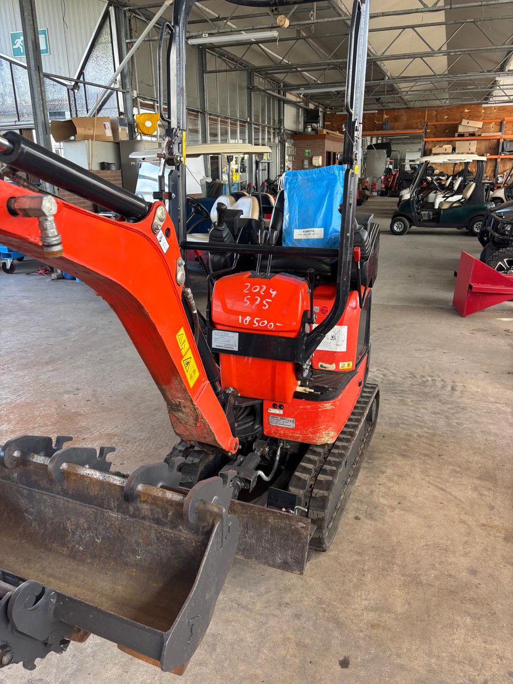 Kubota U10-5 minigraver CW00