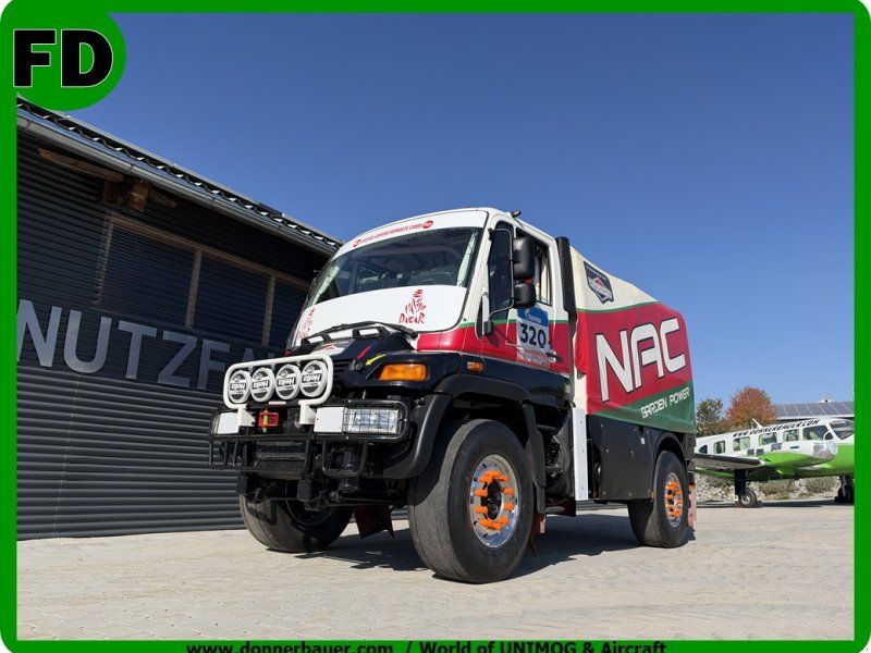 Mercedes-Benz Unimog U400 Dakar , Ralley , FIA Wagenpass