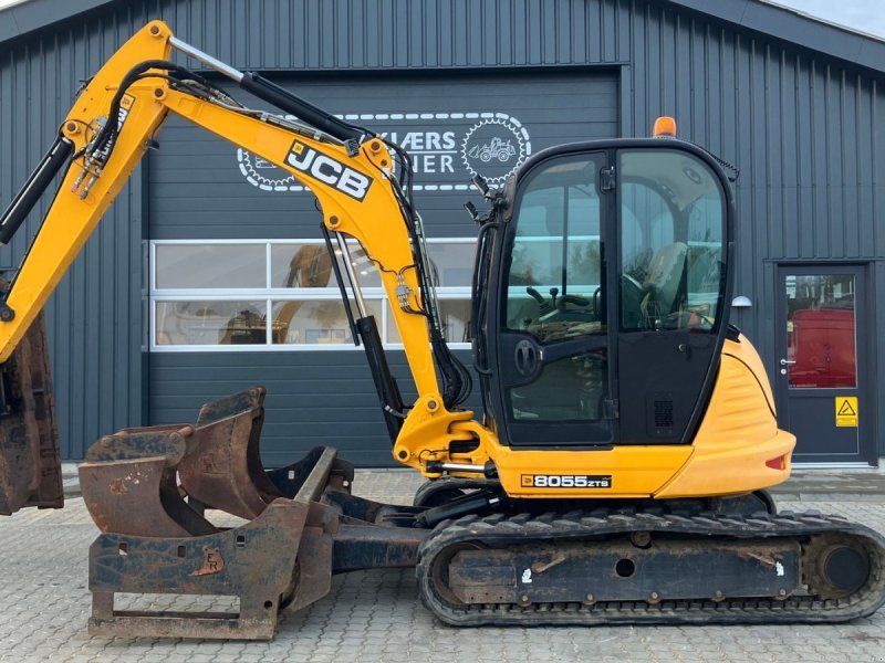 JCB 8055ZTS 8055 ZTS med Powertilt