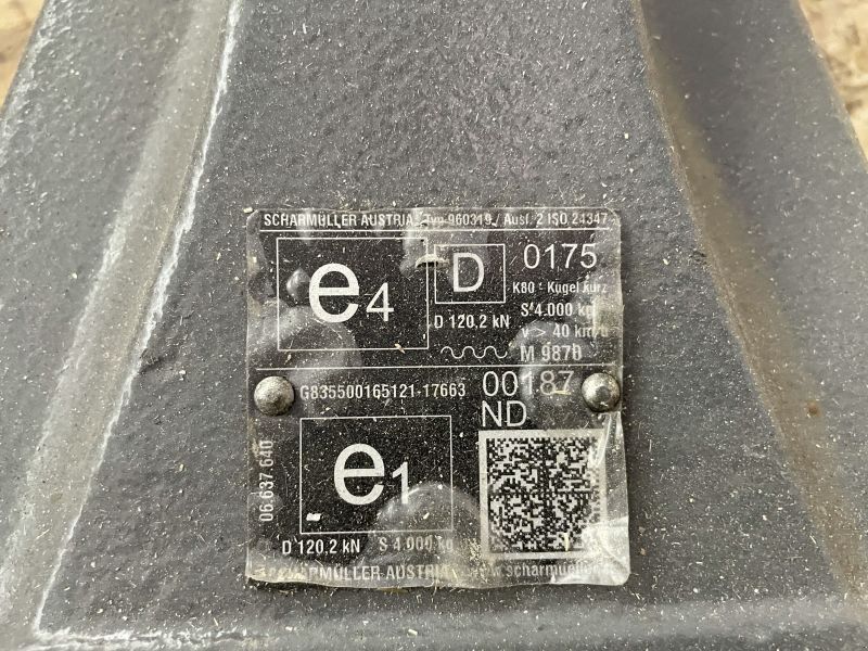 Fendt ZUGKUGELKOPFANHÄNGUNG K80 KURZ