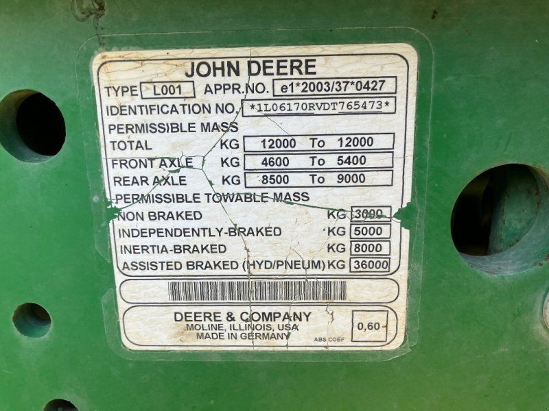 John Deere 6170R